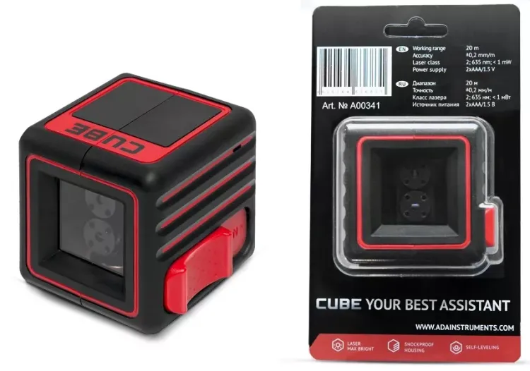 Нивелир лазерный ADA Cube Basic Edition купить в Нижневартовске