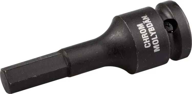 Торцовая головка KRAFTOOL "INDUSTRIE QUALITAT" ударная (1/2"), HEX, Cr-Mo, фосфатированная, H9 27950-09 купить в Нижневартовске