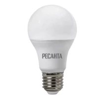 Лампа светодиодная РЕСАНТА LL-R-A60-13W-230-4K-E27 76/1/18