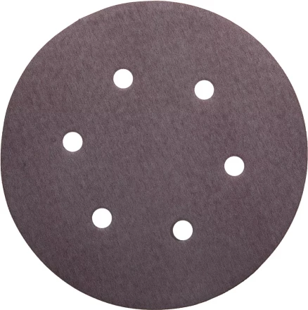 Круг шлифовальный URAGAN "Универсальный водостойкий с покрытием стеарата цинка" на липучке, 6 отв., P320, 150мм, 50шт 907-44113-320-50 купить в Нижневартовске