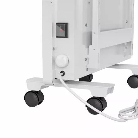 Конвектор электрический КМ-1000.1, 230 В, 1000 Вт, X-образный нагреватель, колеса, термостат // MTX 98124 купить в Нижневартовске