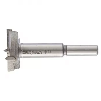 Сверло Форстнера по дереву 42 мм цилиндрический хвостовик СИБРТЕХ 704842 купить в Нижневартовске