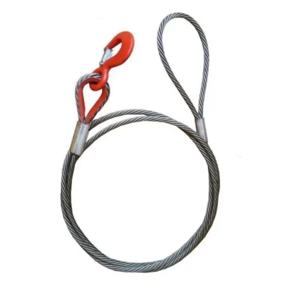 Буксир канатный TOR БТК 24,0 т 8,0 м (петля-крюк) 1021312