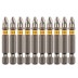 Бита PZ2х50, сталь S2, шестигранный профиль, 10 шт. Е 6,3 Denzel 11656 купить в Нижневартовске