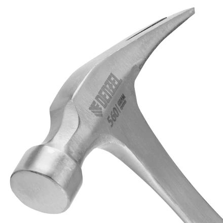 Молоток-гвоздодер 560 г Denzel 10424, цельнометаллический, двухкомпонентная рукоятка купить в Нижневартовске