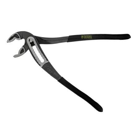 Клещи переставные Denzel 17902, обливные рукоятки, 240 мм купить в Нижневартовске