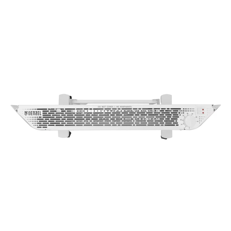 Конвектор электрический Denzel XCE-1500, 230 В, 1500 Вт, X-образный нагреватель белый 98131 купить в Нижневартовске