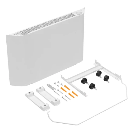 Конвектор электрический Denzel XCE-1500, 230 В, 1500 Вт, X-образный нагреватель белый 98131 купить в Нижневартовске