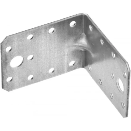 Крепежный угол ЗУБР "МАСТЕР" усиленный, 55х70х70мм, 20шт 310115-55-070 купить в Нижневартовске