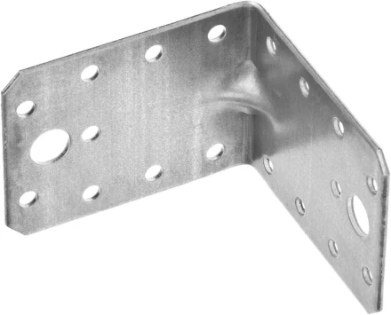 Крепежный угол ЗУБР "МАСТЕР" усиленный, 55х70х70мм, 20шт 310115-55-070 купить в Нижневартовске