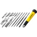 Набор STAYER Нож “MASTER” для точных работ в комплекте с лезвиями различной формы и надфилями, в чехле,38 предметов 09145-H38 купить в Нижневартовске