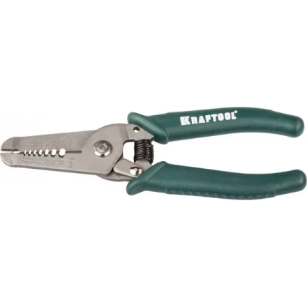 Пассатижи для снятия изоляции, 0.8 - 2.6 мм, 150 мм, KRAFTOOL 22660-15 купить в Нижневартовске