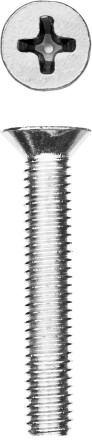 Винт DIN 965, M5 x 30 мм, 8 шт, кл. пр. 4.8, оцинкованный, ЗУБР 303116-05-030 купить в Нижневартовске