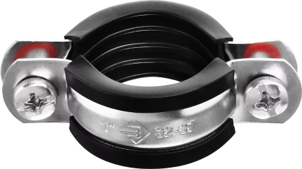 Хомут трубный с гайкой, оцинкованный, 1", 9шт, ЗУБР Мастер 37850-32-37 37850-32-37 купить в Нижневартовске