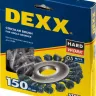 DEXX. Щетка дисковая для УШМ, жгутированная стальная проволока 0,5мм, 150ммх22мм 35100-150 купить в Нижневартовске