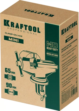 Тиски KRAFTOOL MINI настольные 32713-75 купить в Нижневартовске