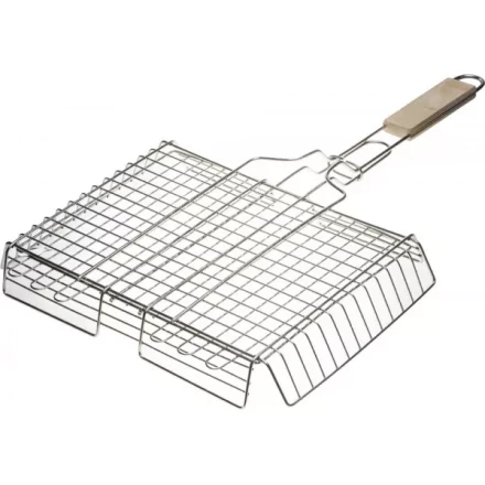 Решетка-гриль GRINDA "BARBECUE", объемная, нержавеющая сталь, 340х260мм 424732 купить в Нижневартовске
