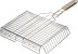 Решетка-гриль GRINDA &quot;BARBECUE&quot;, объемная, нержавеющая сталь, 340х260мм 424732 купить в Нижневартовске