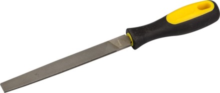 Напильник STAYER &quot;PROFI&quot; плоский, с двухкомпонентной рукояткой, № 1, 200мм 16601-20-1 купить в Нижневартовске