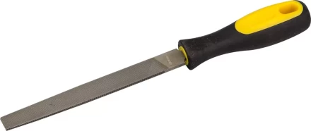 Напильник STAYER "PROFI" плоский, с двухкомпонентной рукояткой, № 1, 200мм 16601-20-1 купить в Нижневартовске