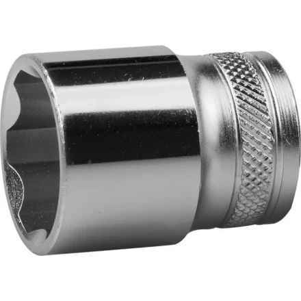 Торцовая головка KRAFTOOL "INDUSTRIE QUALITAT", Cr-V, FLANK, хромосатинированная, 1/2", 23 мм 27805-23_z01 купить в Нижневартовске