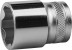 Торцовая головка KRAFTOOL &quot;INDUSTRIE QUALITAT&quot;, Cr-V, FLANK, хромосатинированная, 1/2&quot;, 23 мм 27805-23_z01 купить в Нижневартовске