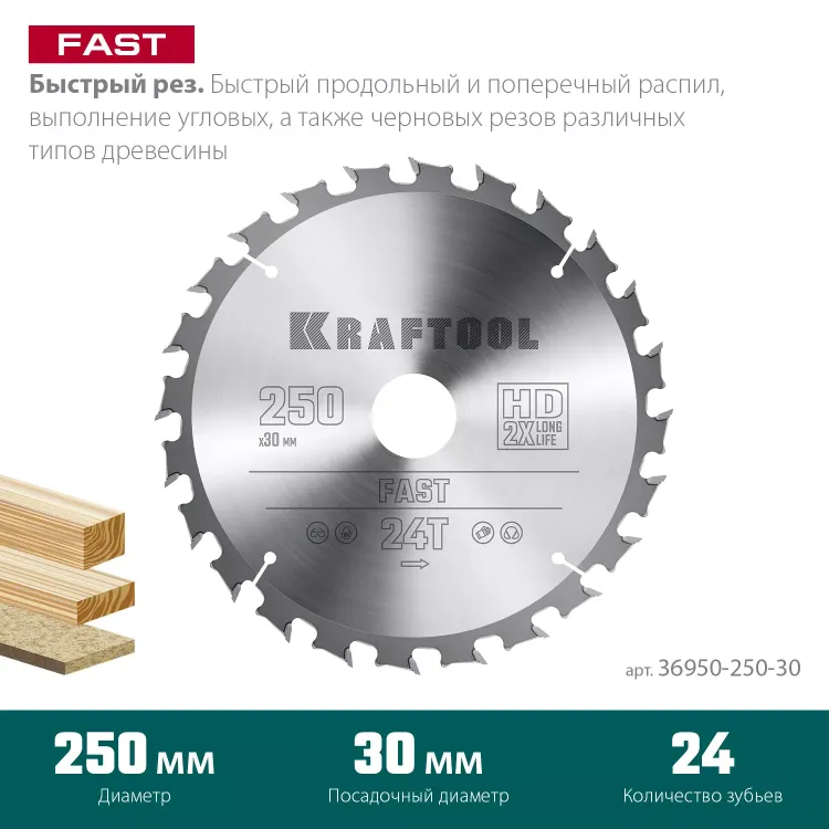 Диск пильный FAST, повышенный ресурс 36950-250-30 купить в Нижневартовске