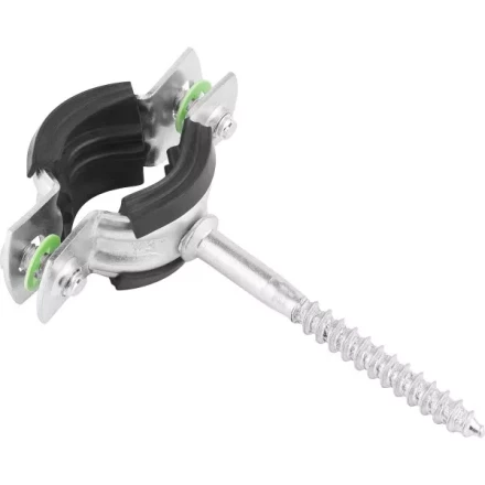 ЗУБР. Хомут трубный оцинкованный, с шурупом, 1/2&quot;, 1шт 37854-20-24-1 купить в Нижневартовске