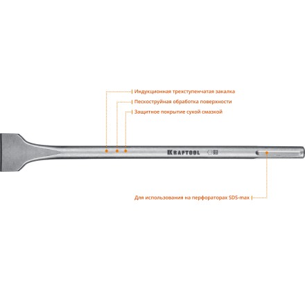 Зубило SDS-Max 29334-50-400 купить в Нижневартовске