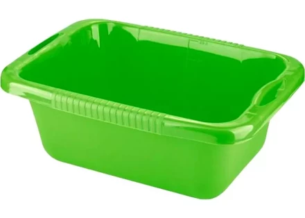 Таз пластмассовый прямоугольный 25л, зеленый ТМ Elfe 92990 купить в Нижневартовске