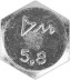 Болт ЗУБР &quot;МАСТЕР&quot; с шестигранной головкой, ГОСТ 7798-70, класс прочности 5.8, оцинкованный, M16x50мм, 5кг 303080-16-050 купить в Нижневартовске