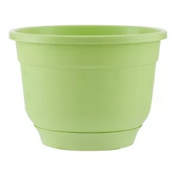 Горшок Флокс с поддоном салатовый 4,2 л PALISAD 69218 купить в Нижневартовске