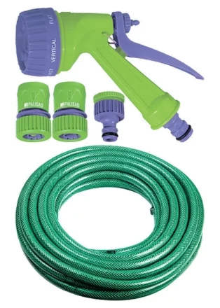 Набор поливочный, шланг 1/2" 25м, 7-реж пистолет, соед., адаптер  PALISAD 67426 купить в Нижневартовске