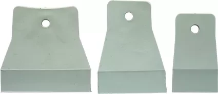 Набор шпателей 40-60-80 мм белая резина 3 шт  СИБРТЕХ/ Россия 85803 купить в Нижневартовске