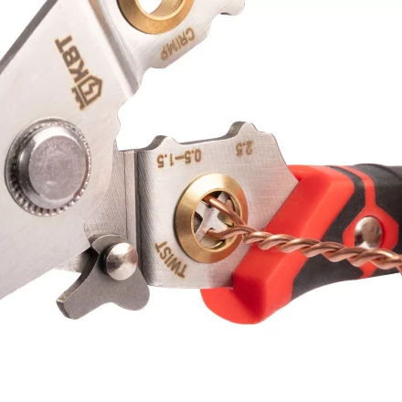 Многофункциональный стриппер КВТ WSS-02 для снятия изоляции с проводов 0.5–6.0 мм (102399) купить в Нижневартовске