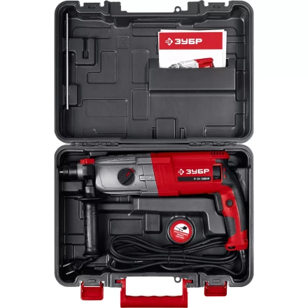 ЗУБР 32 мм, 1200 Вт, перфоратор SDS Plus, мет. корпус (П-32-1200 М) купить в Нижневартовске