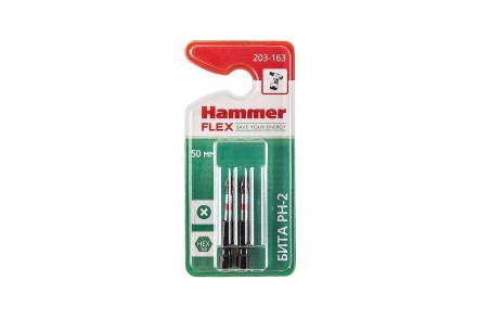 Бита HAMMER PH2 50мм (2шт) купить в Нижневартовске