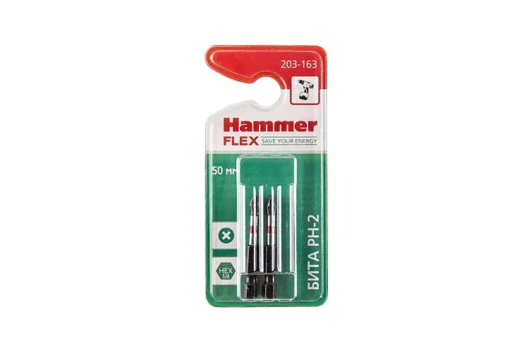 Бита HAMMER PH2 50мм (2шт) купить в Нижневартовске