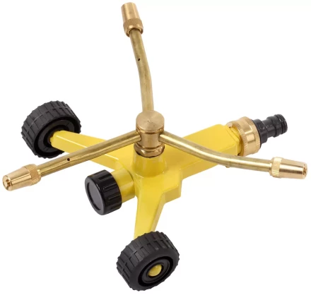 Распылитель GRINDA 3-х лопастной латунный, регулируемый, на колесах 8-427616 купить в Нижневартовске