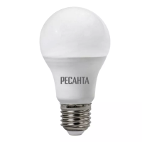 Лампа светодиодная РЕСАНТА LL-R-A60-7W-230-3K-E27 76/1/11