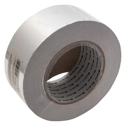 Лента клейкая алюминиевая, 50 мм х 50 м Сибртех 888155 купить в Нижневартовске