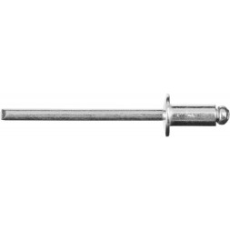 Заклепки ЗУБР алюминиевые, 6,4x18мм, 200шт 31305-64-18