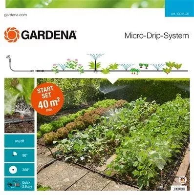 Шланг сочащийся 13 мм (1/2”) 40 м с фитингами GARDENA купить в Нижневартовске