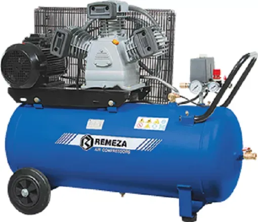 Компрессор масляный поршневой ременной СБ 4/С-100 LB40 Remeza купить в Нижневартовске