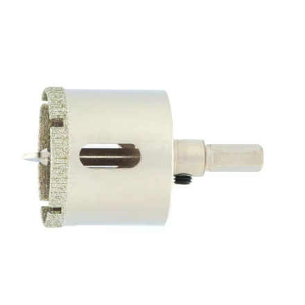 Сверло по керамической плитке и стеклу, 35 х 55 мм, шестигранный хвостовик, с центрующим сверлом Сибртех 72718 купить в Нижневартовске