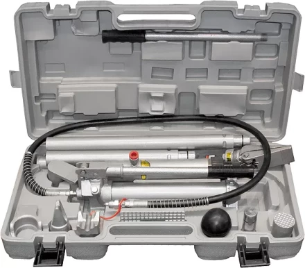 Растяжка гидравлическая 10 т набор из 17 предметов 7 сменных насадок в пластмассовом кейсе MATRIX 513405 купить в Нижневартовске