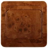Выключатель СВЕТОЗАР "ГАММА" одноклавишный, цвет орех, 10A/~250B SV-54130-N купить в Нижневартовске