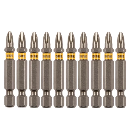 Бита PH2х50, сталь S2, шестигранный профиль, 10 шт. Е 6,3 Denzel 11649 купить в Нижневартовске