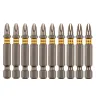 Бита PH2х50, сталь S2, шестигранный профиль, 10 шт. Е 6,3 Denzel 11649 купить в Нижневартовске