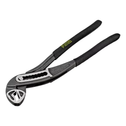 Клещи переставные Denzel 17901, обливные рукоятки, 180 мм купить в Нижневартовске